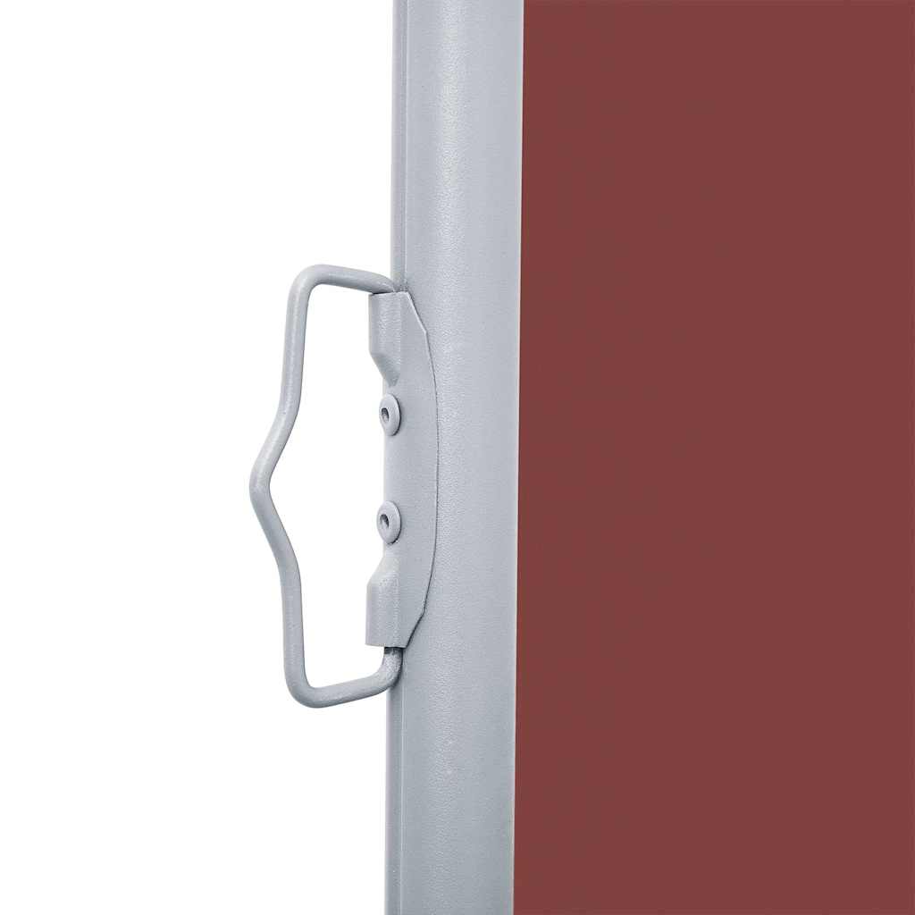 Tenda Laterale Retrattile per Patio 170x1200 cm Marrone - homemem39