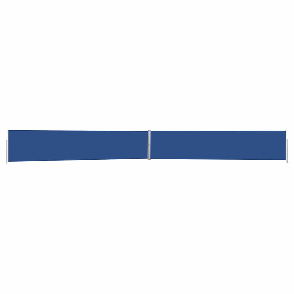 Tenda Laterale Retrattile per Patio 170x1200 cm Blu - homemem39