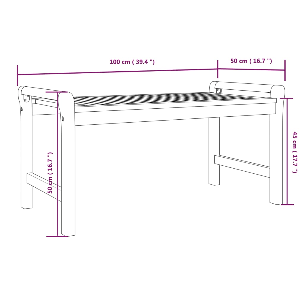 Set Divani Giardino 2pz con Cuscini Grigio Scuro Legno Massello | homemem39