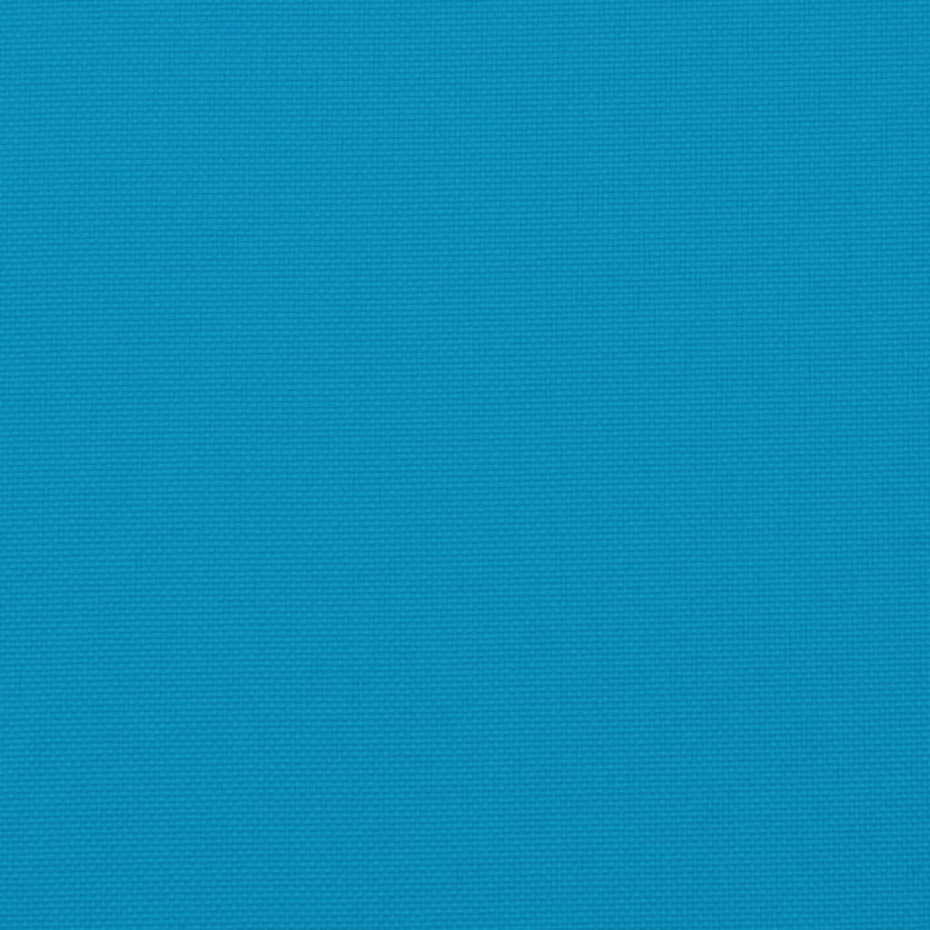 Cuscini per Sedia 4 pz Blu 50x50x3 cm in Tessuto Oxford - homemem39