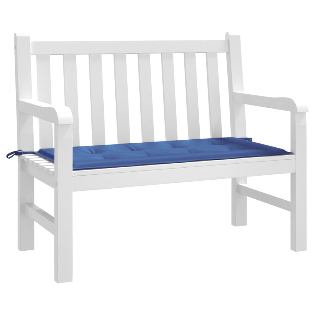 Cuscino per Panca Blu Reale 100x50x3 cm in Tessuto Oxford - homemem39