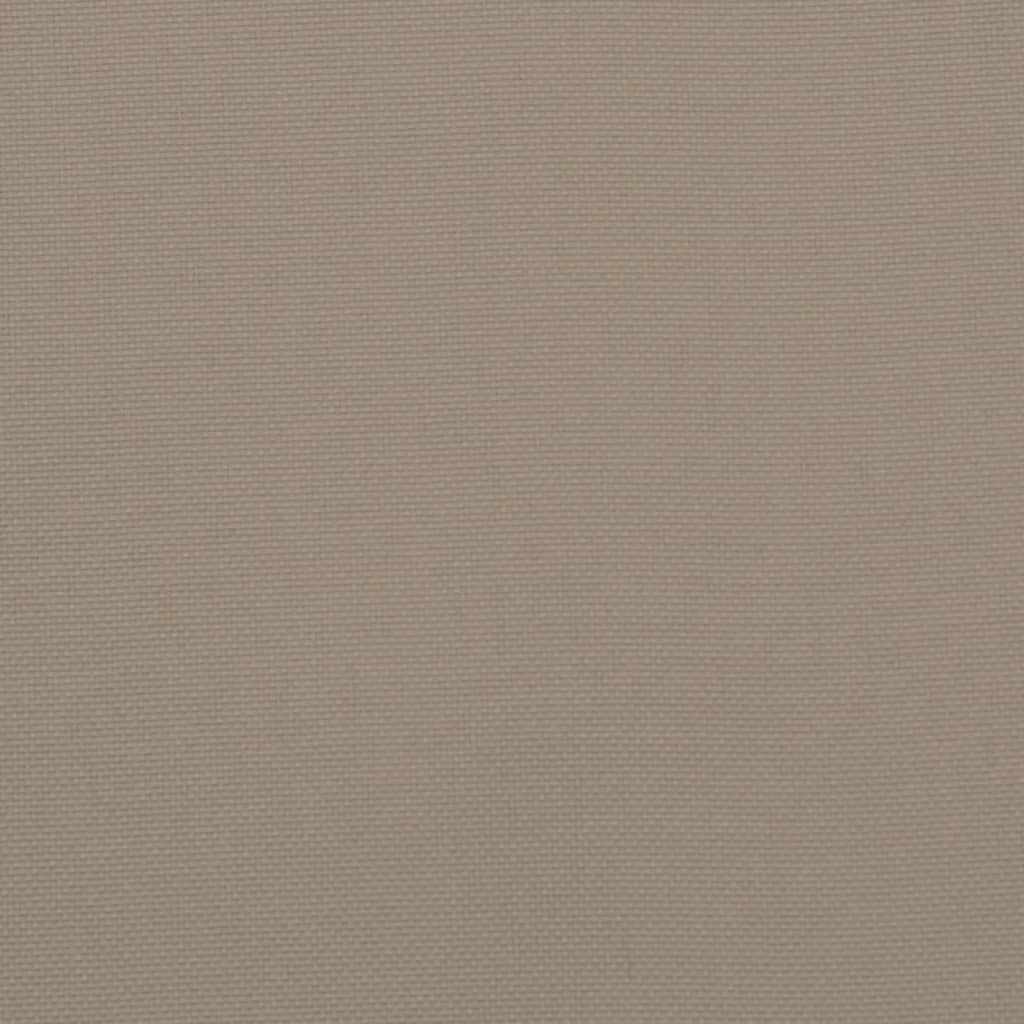 Cuscini per Sedie Alte 6 pz Tortora 120x50x3 cm in Tessuto - homemem39