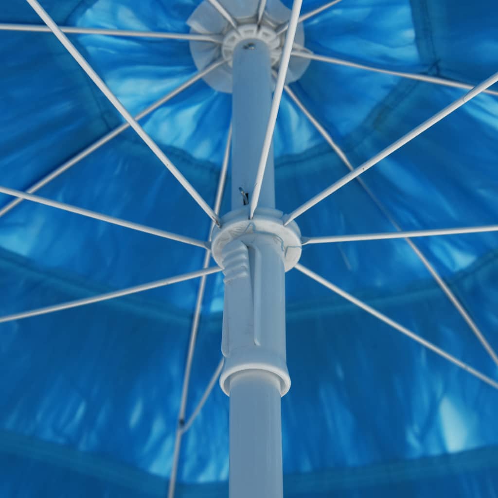 Ombrellone da Spiaggia Hawaii Blu 300 cm - homemem39