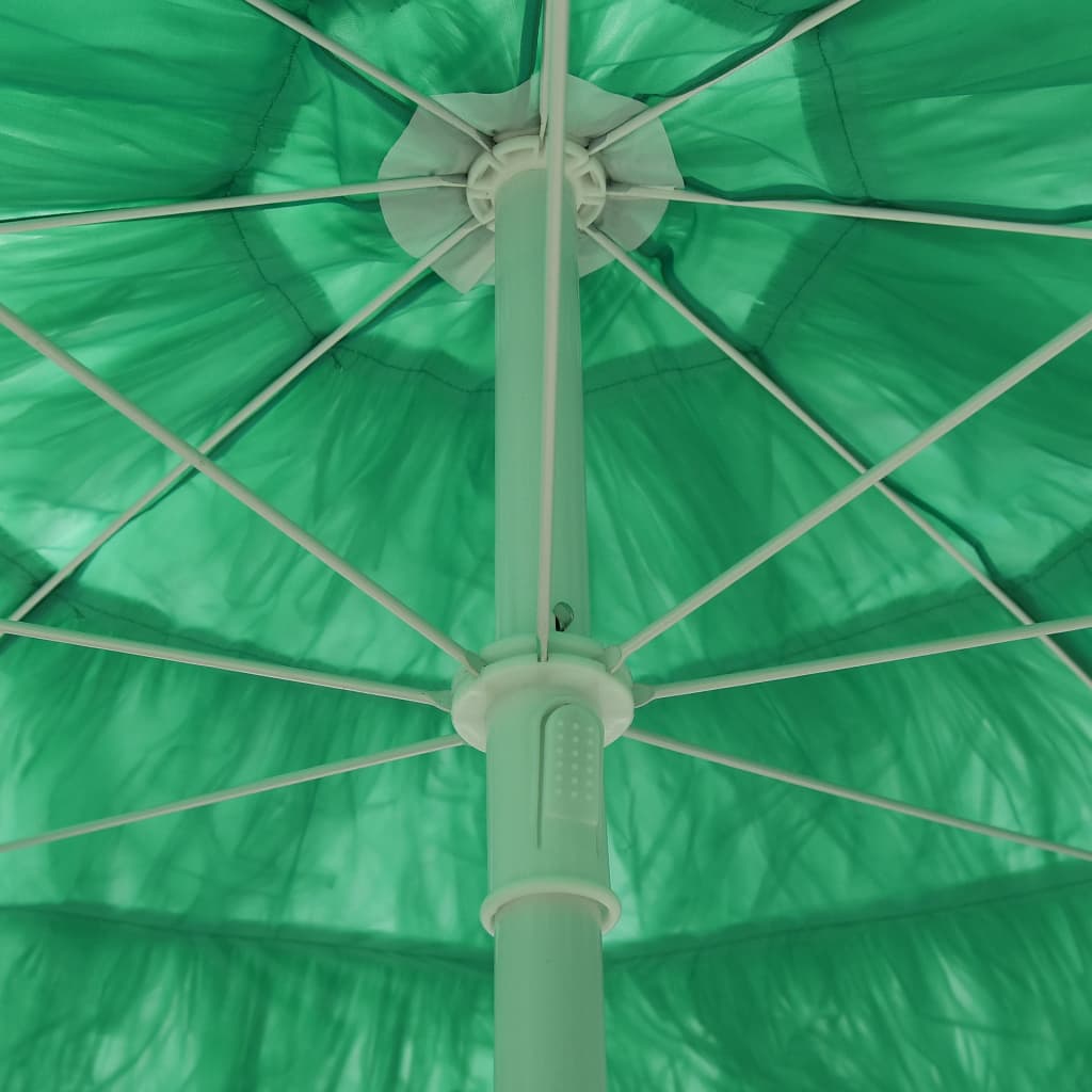 Ombrellone da Spiaggia Hawaii Verde 300 cm - homemem39