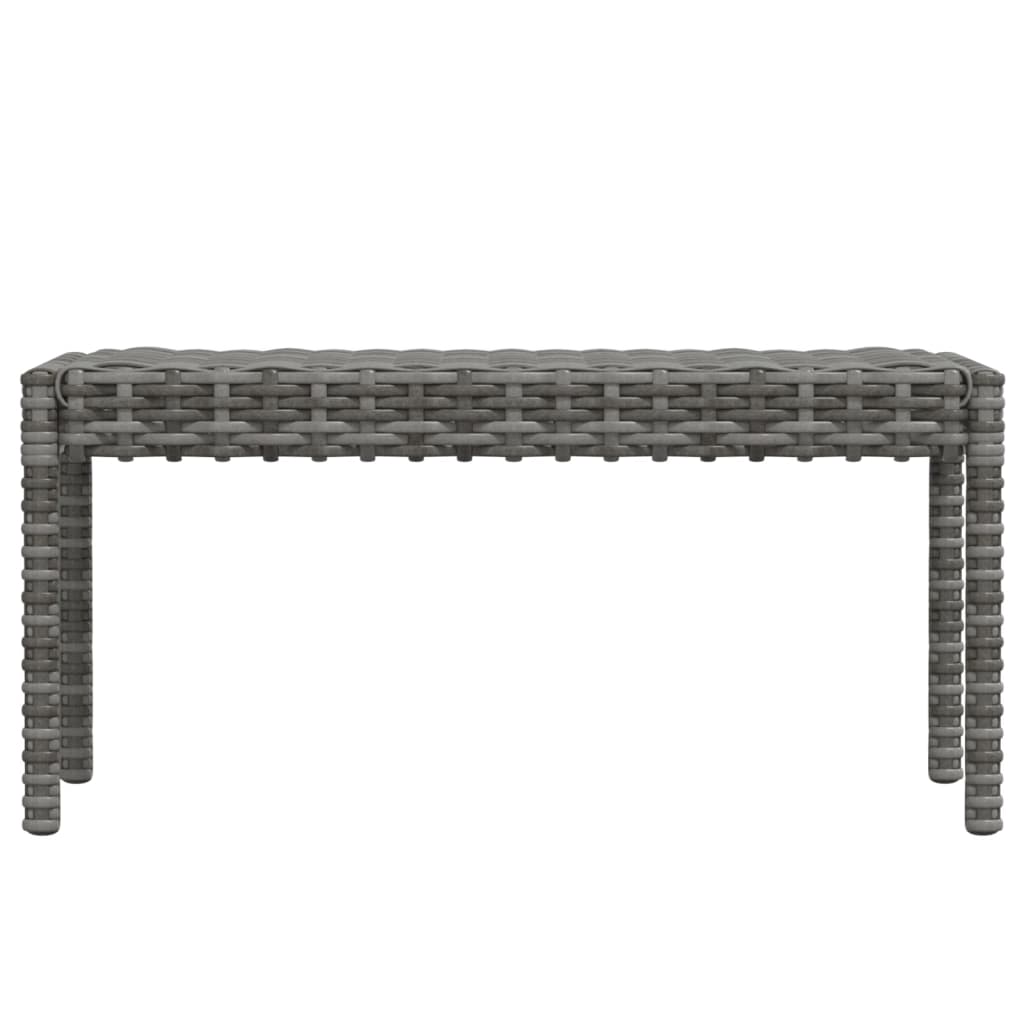 6-piece Garden Sofa Set with Gray Polyrattan Cushions