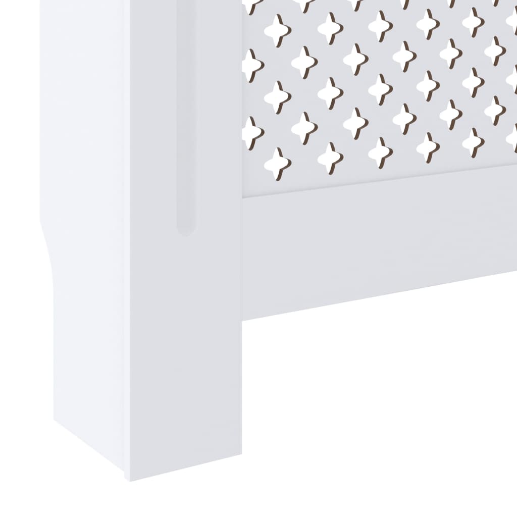 Copertura per Radiatore Bianca in MDF 205 cm - homemem39