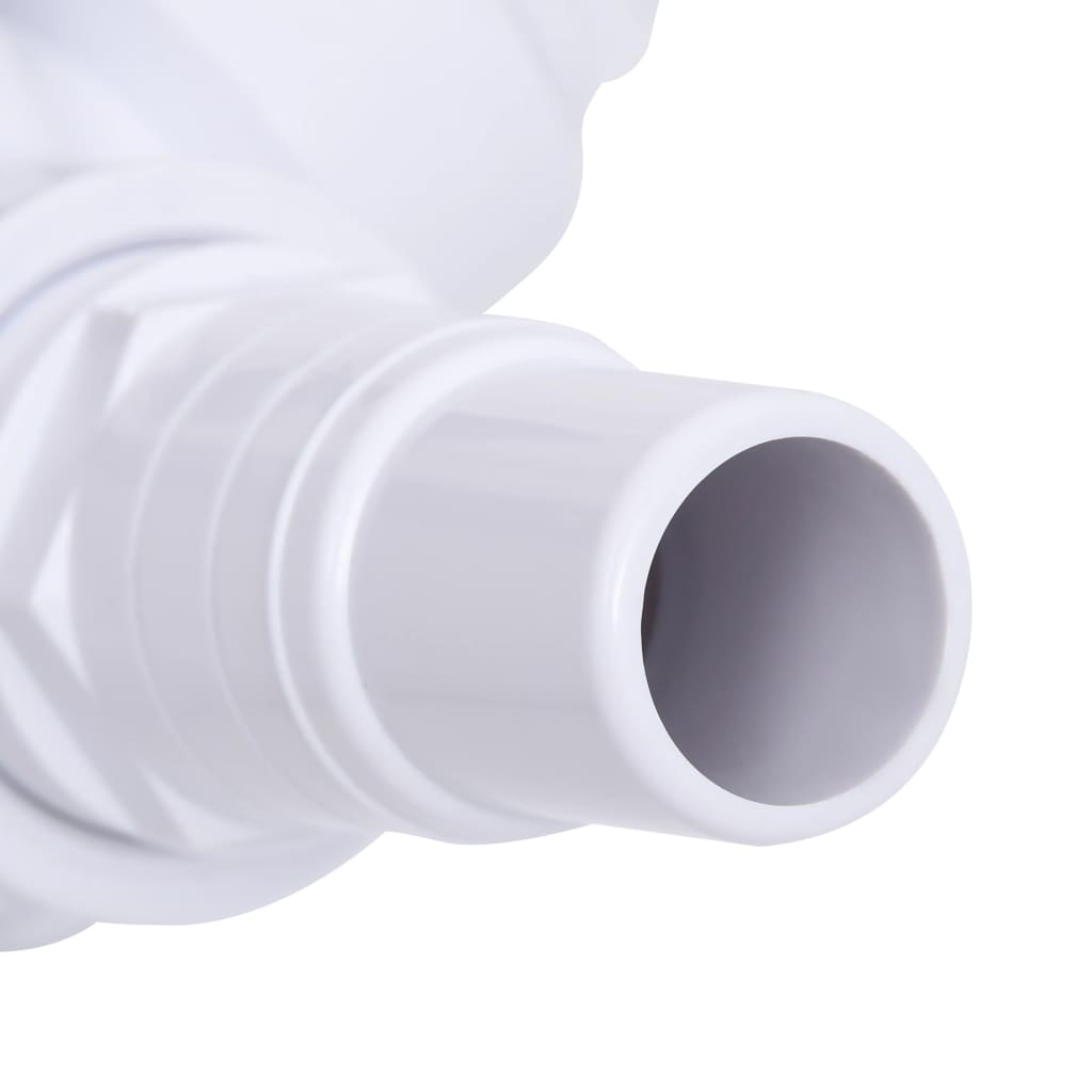 Valvola a Sfera a 3 Vie per Piscina Bianco e Nero | homemem39