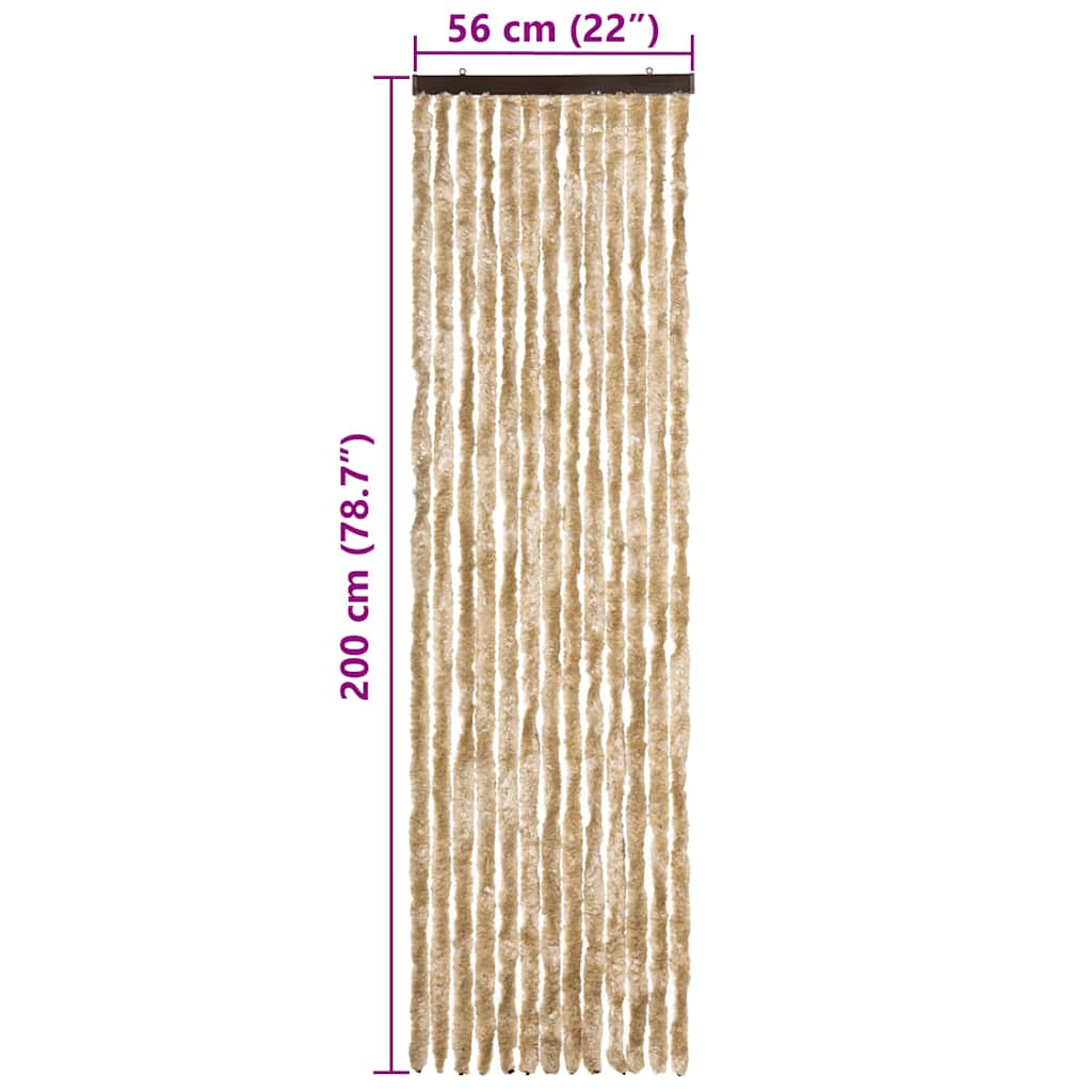Zanzariera Beige 56x200 cm Ciniglia | homemem39