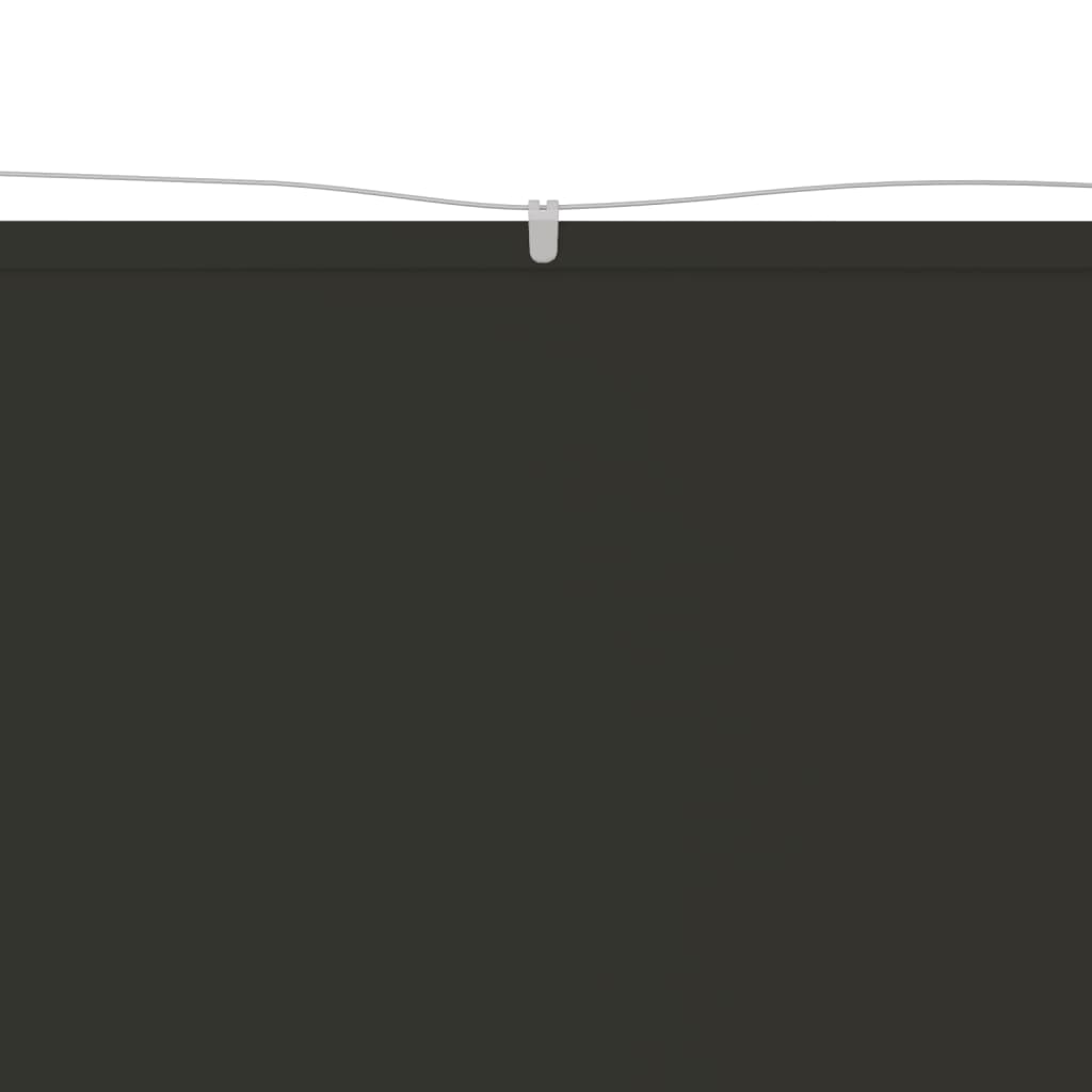 Paravento Verticale Antracite 140x270 cm in Tessuto Oxford - homemem39