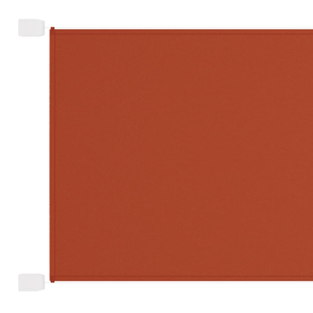Paravento Verticale Terracotta 100x800 cm in Tessuto Oxford - homemem39