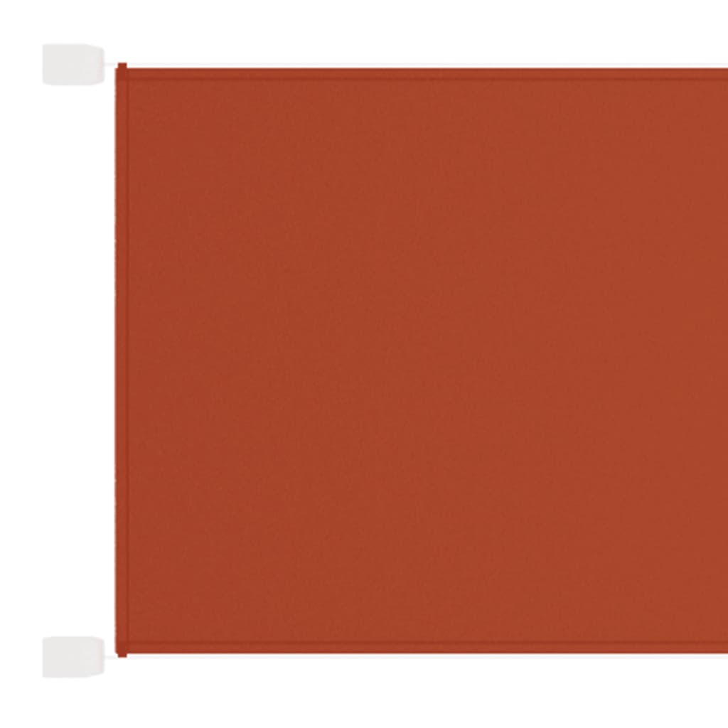 Paravento Verticale Terracotta 180x1200 cm in Tessuto Oxford - homemem39