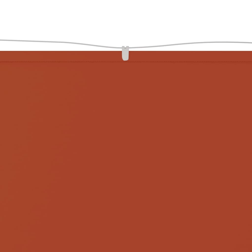 Paravento Verticale Terracotta 180x1200 cm in Tessuto Oxford - homemem39
