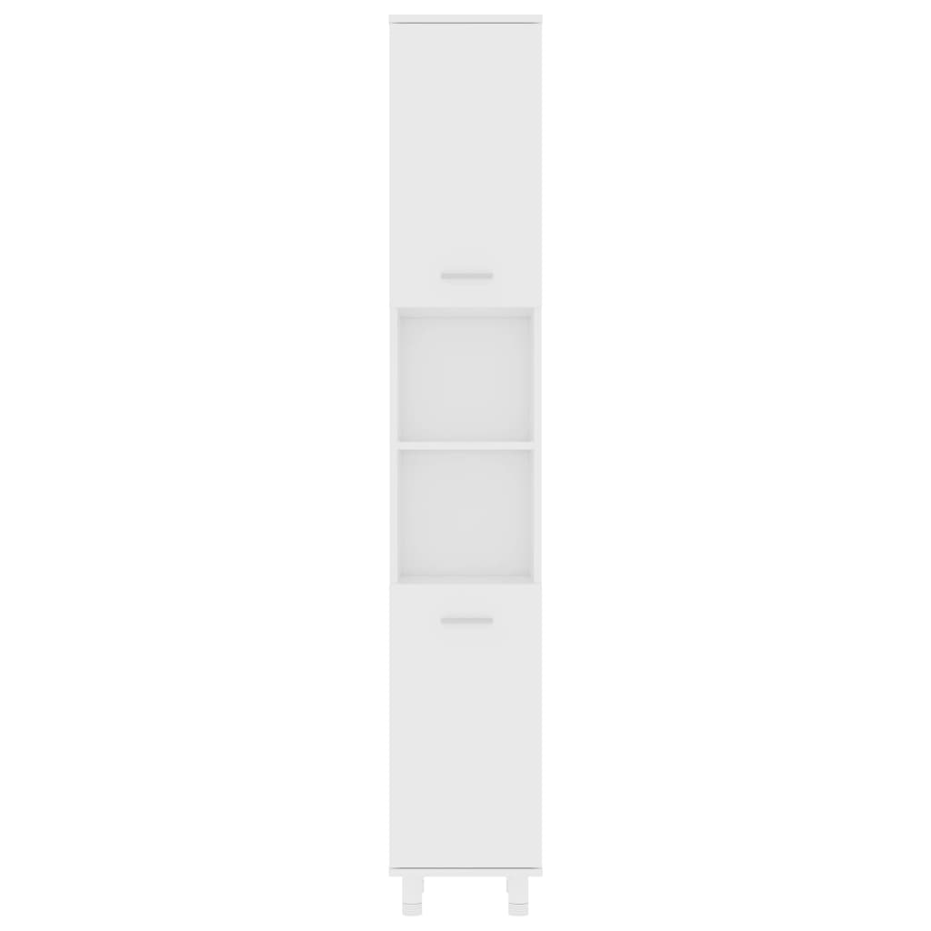 Set Mobili da Bagno 3 pz Bianco in Truciolato | homemem39