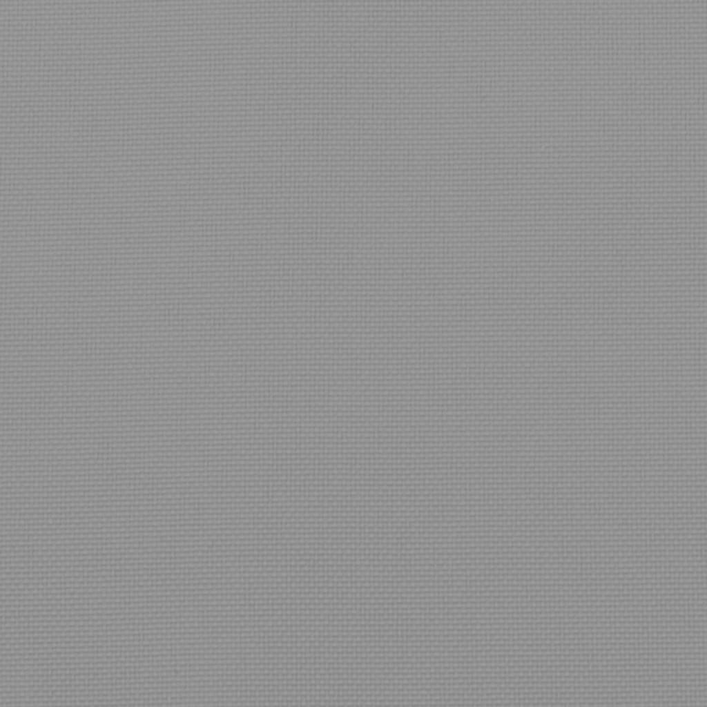 Cuscini per Sedia 4 pz Grigi 40x40x7 cm in Tessuto Oxford - homemem39