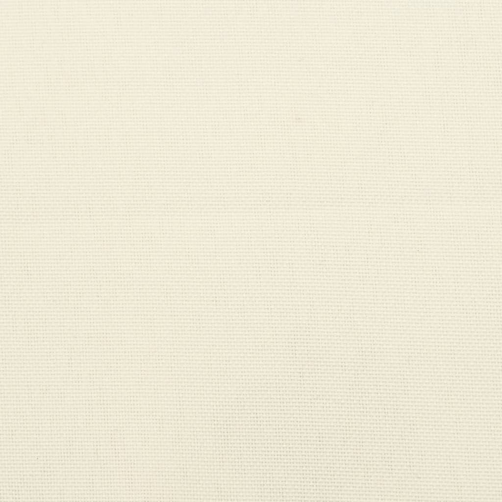 Cuscini per Sedia 2pz Bianco Crema 40x40x7 cm in Tessuto Oxford - homemem39
