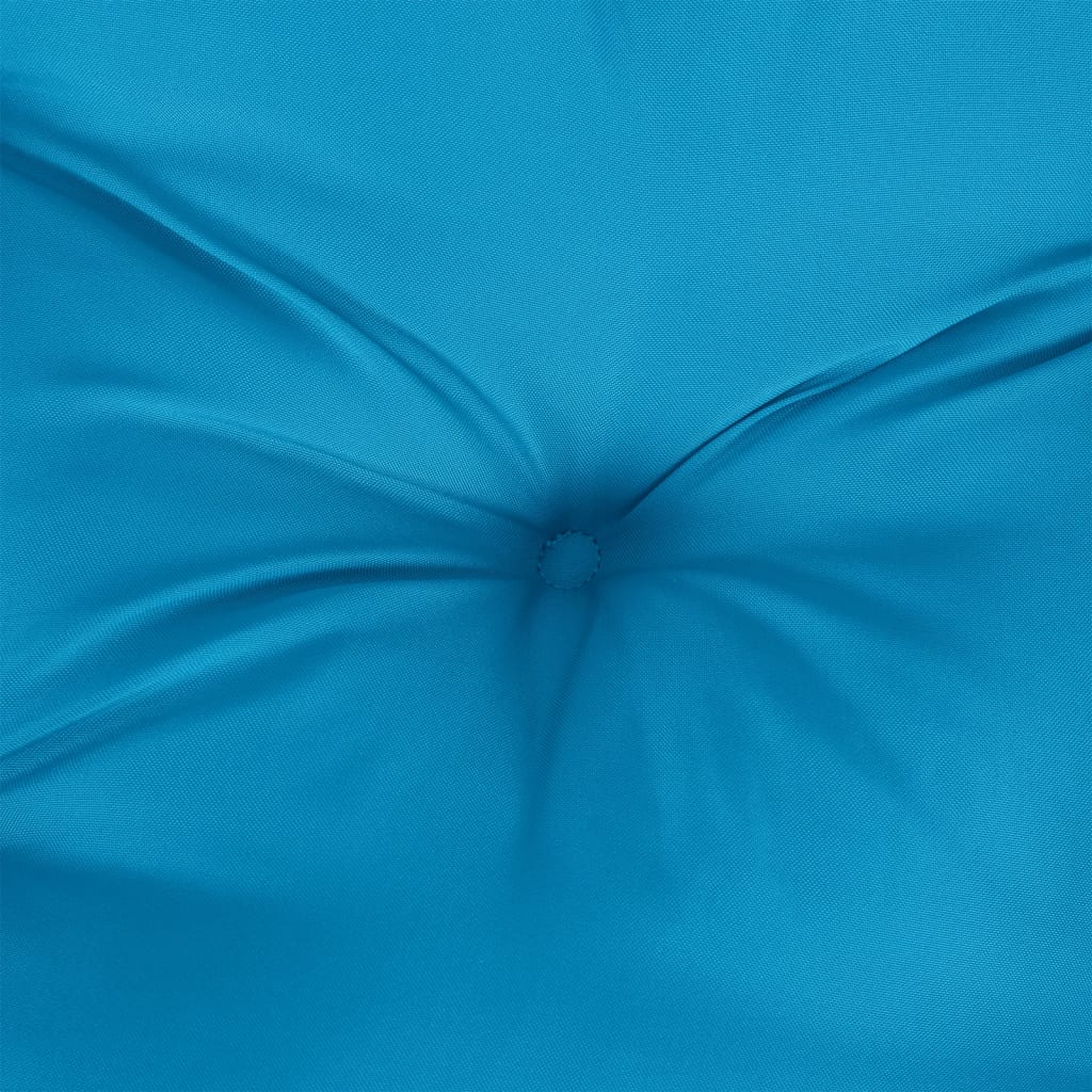Light Blue Bench Cushion 180x50x7 cm in Oxford Fabric