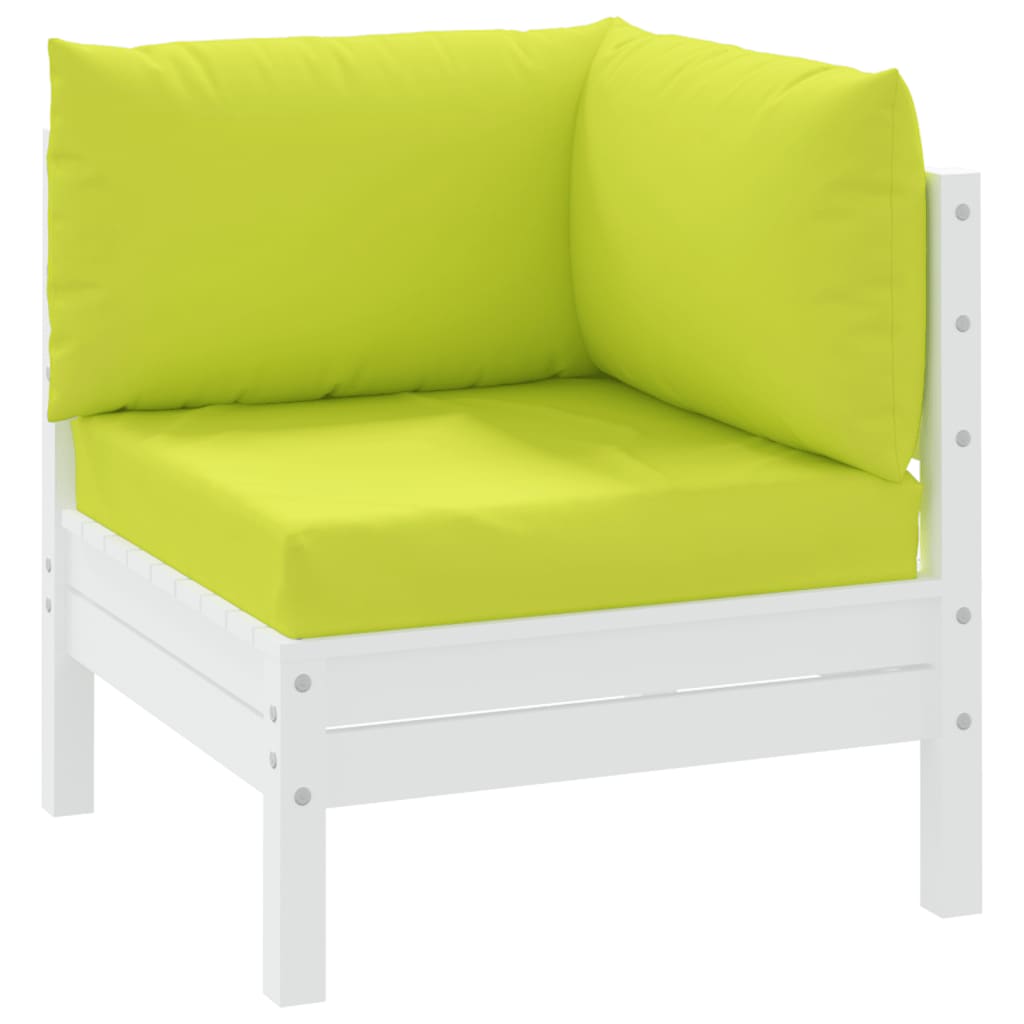 Cuscini per Pallet 3 pz Verde Intenso in Tessuto Oxford - homemem39