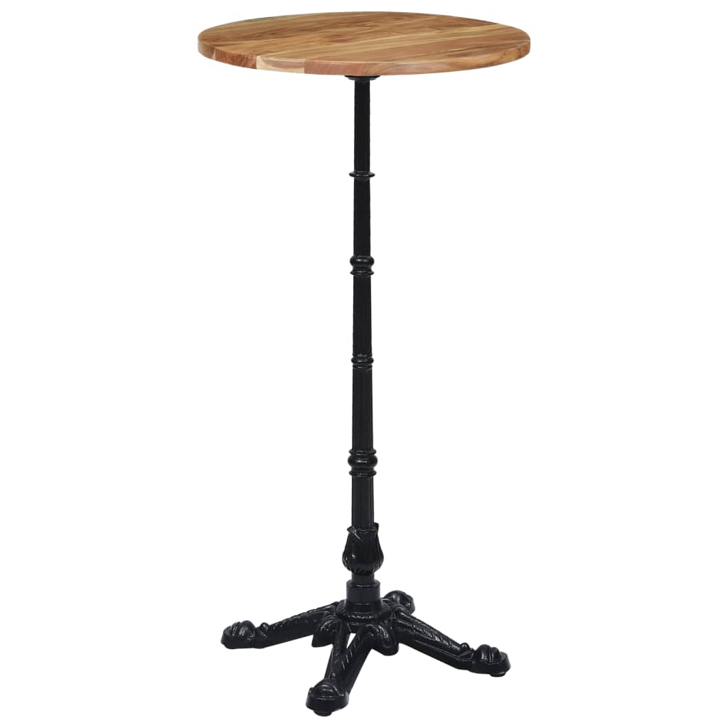 Gamba per Tavolino da Bistrò Nero 52x52x108 cm in Ghisa