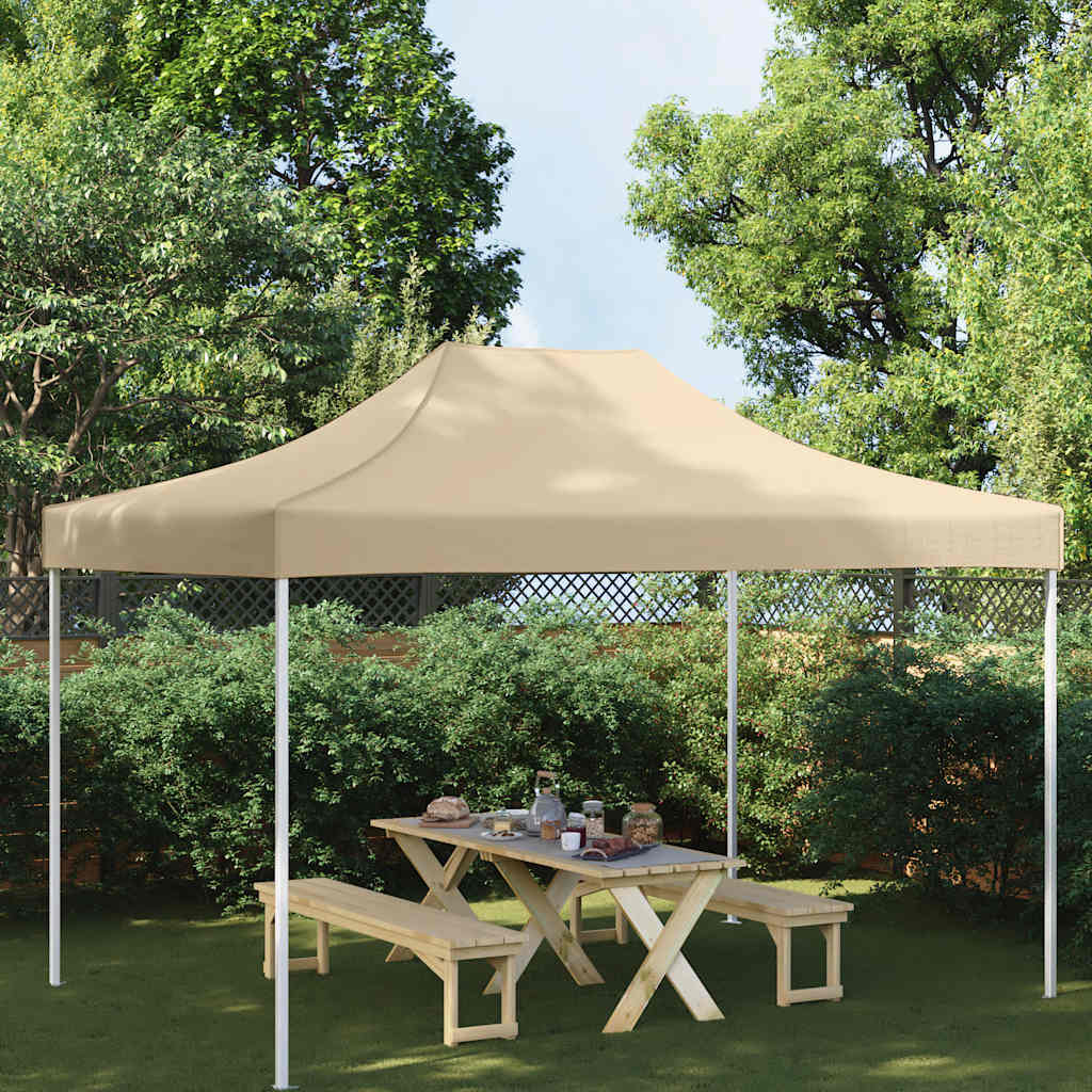 Tetto per Tendone per Feste 4x3 m Beige 270 g/m² - homemem39