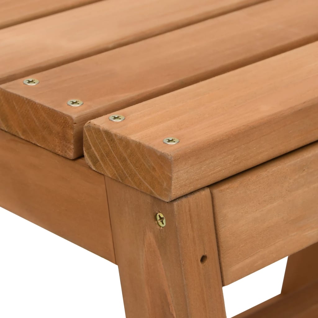 Scaletta Sgabello Pieghevole in Legno Massello di Abete - homemem39