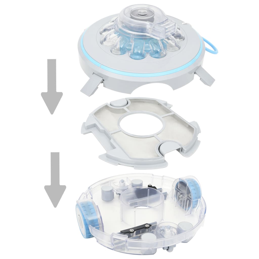 Robot Pulitore per Piscine senza Fili 27 W - homemem39