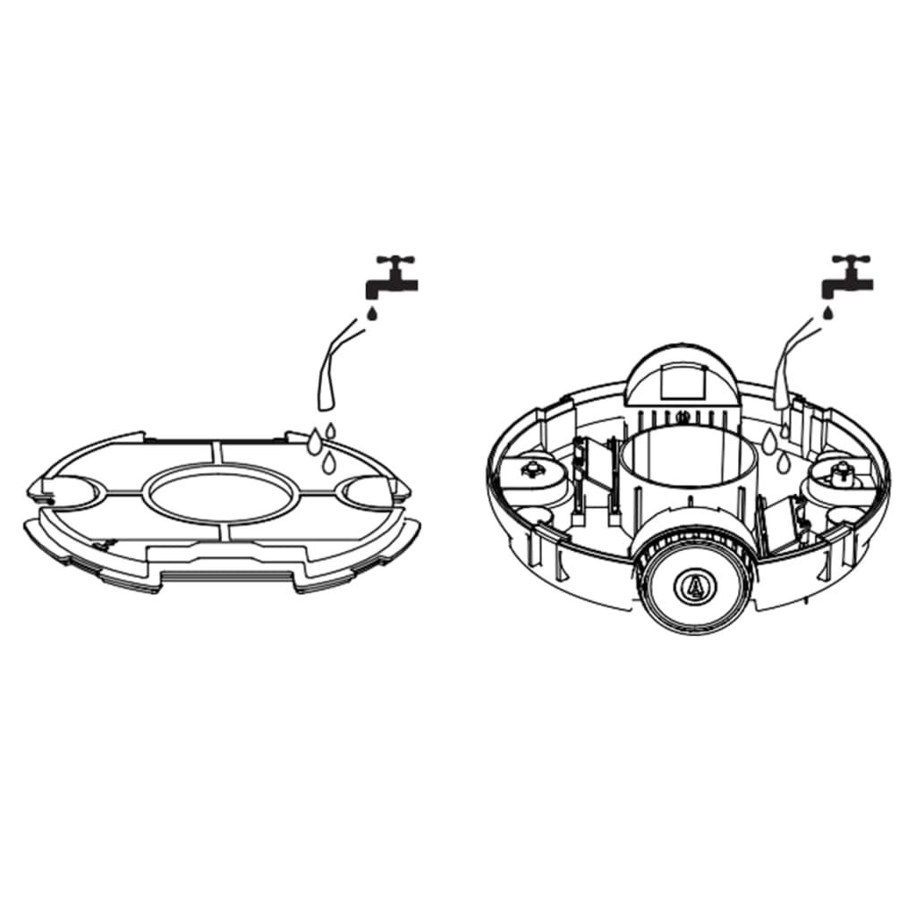 Robot Pulitore per Piscine senza Fili 27 W - homemem39
