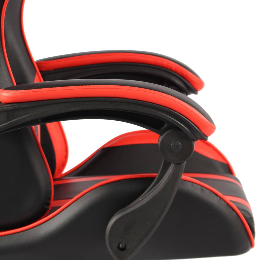 Sedia da Gaming Nero e Rosso in Similpelle - homemem39