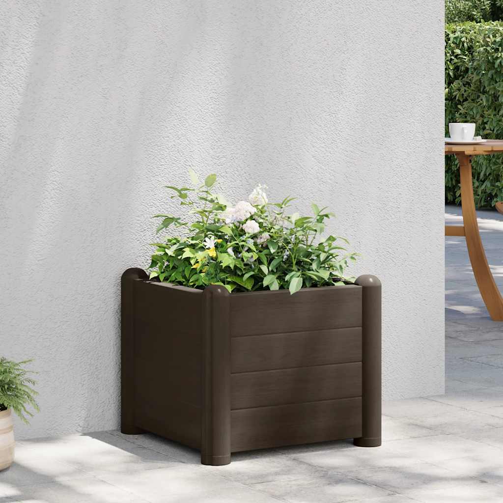 Letto Rialzato da Giardino in PP Moca 43x43x35 cm - homemem39