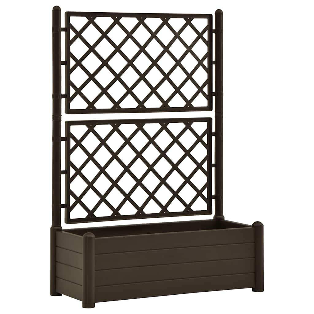 Fioriera da Giardino con Graticcio 100x43x142 cm PP Moca - homemem39