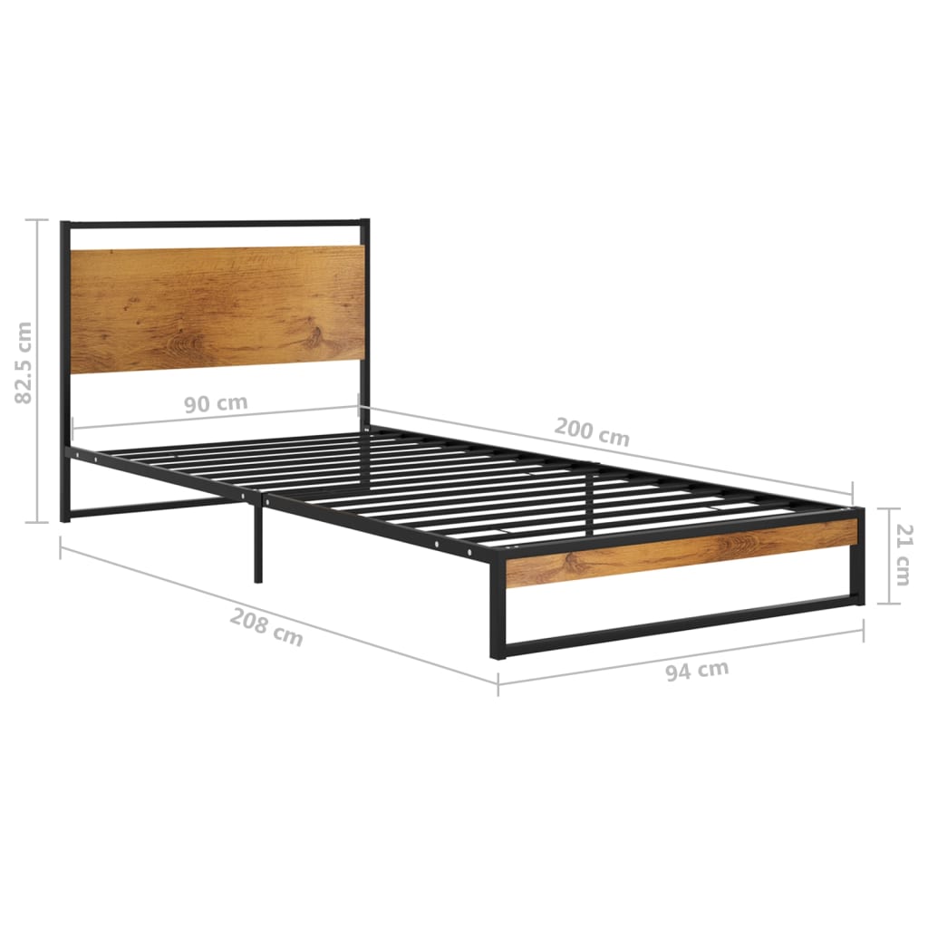 Giroletto in Metallo 90x200 cm | homemem39