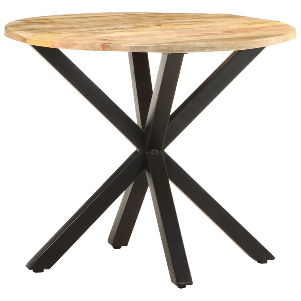Tavolino di Servizio 68x68x56 cm in Legno Massello di Mango | homemem39