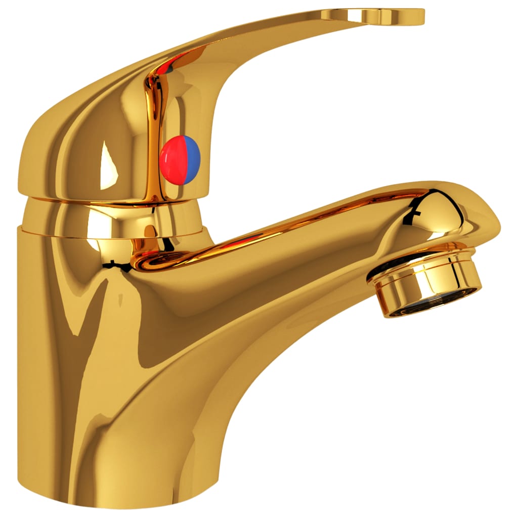 Rubinetto Miscelatore Oro 13x10 cm - homemem39