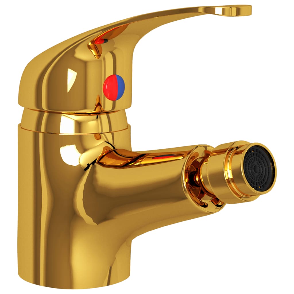Rubinetto Miscelatore per Bidè Oro 13x12 cm - homemem39
