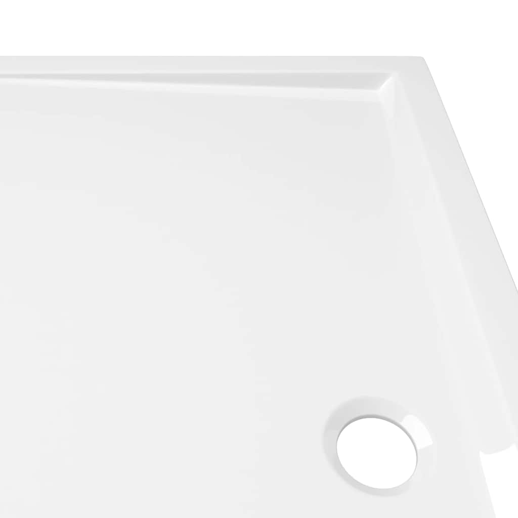 Piatto Doccia in ABS Rettangolare Bianco 70x120 cm - homemem39