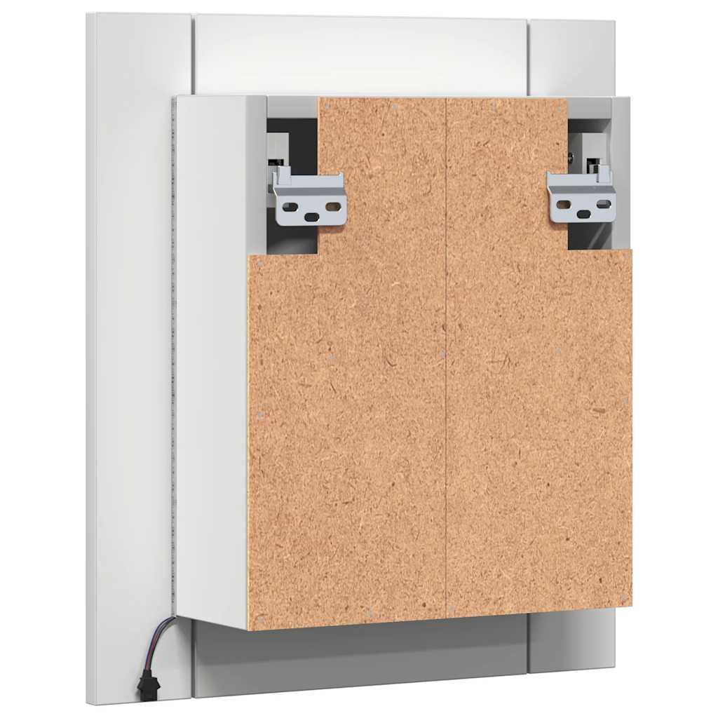 Specchio da Bagno con LED Bianco 40x12x45 cm in Acrilico - homemem39