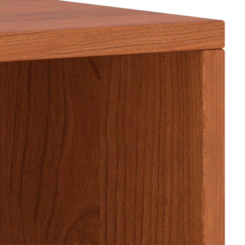 Comodini 2 pz Ambrati 35x30x40 cm in Legno Massello di Pino - homemem39