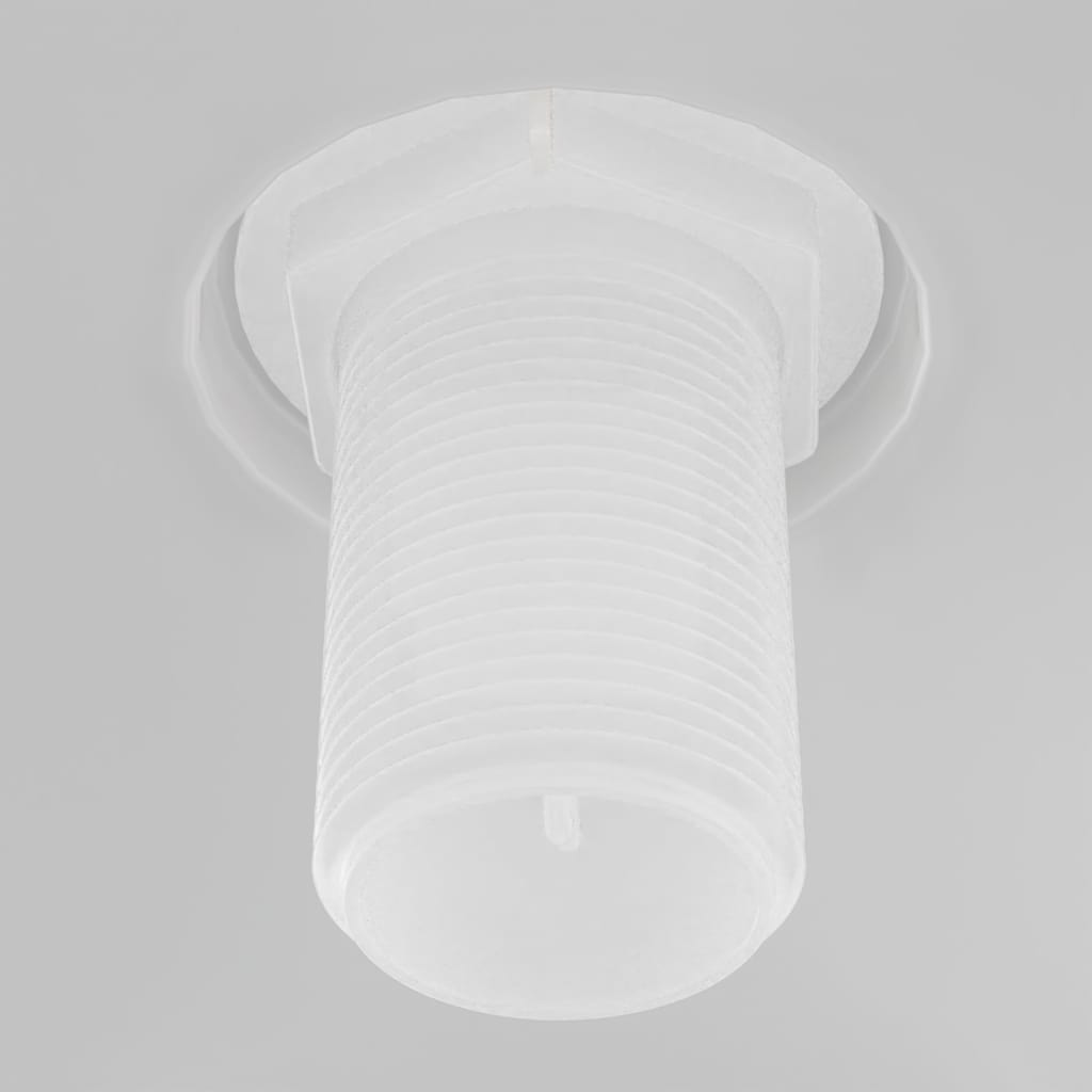 Sciacquone WC con Ingresso Acqua dal Basso 3/6 L Grigio - homemem39