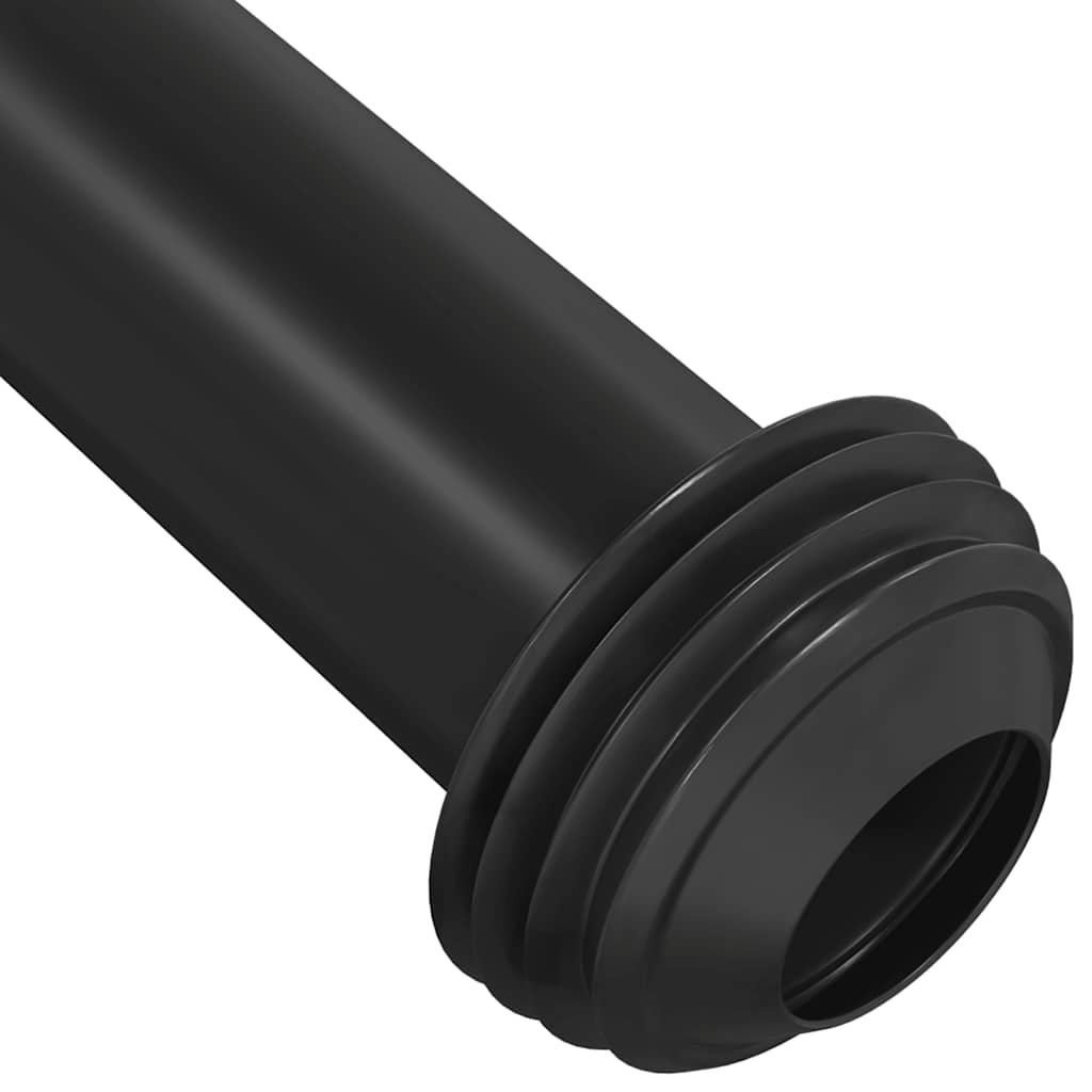 Sciacquone WC con Ingresso Acqua dal Basso 3/6 L Nero - homemem39