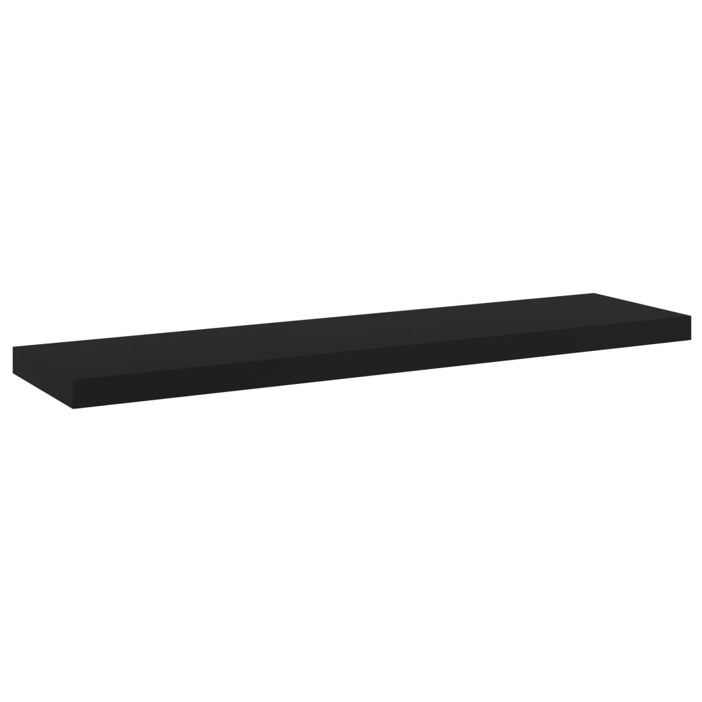 Ripiani per Libreria 4pz Neri 40x10x1,5cm in Legno Multistrato - homemem39