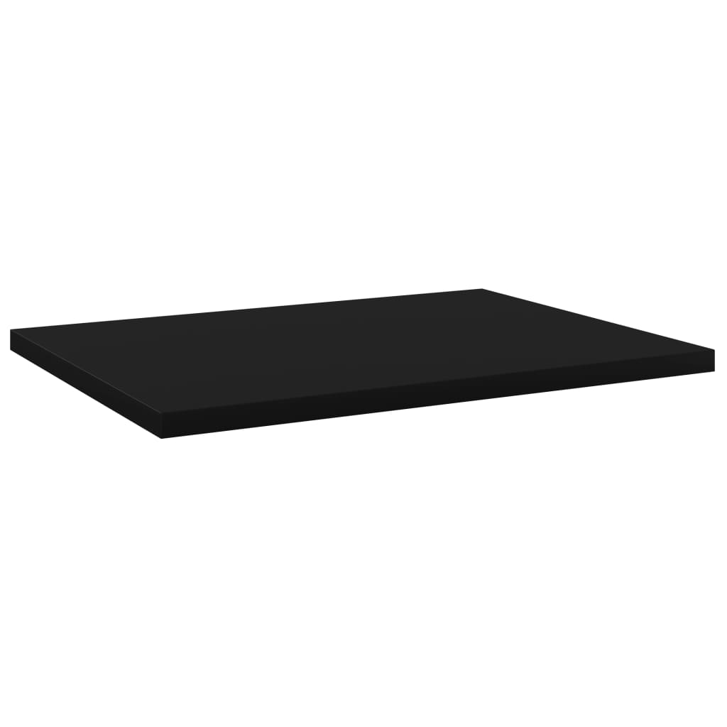 Ripiani per Libreria 4pz Neri 40x30x1,5cm in Legno Multistrato - homemem39