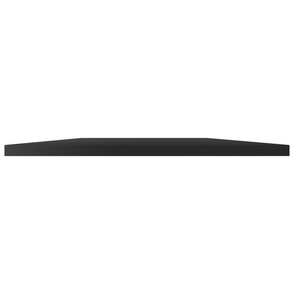Ripiani per Libreria 8pz Nero Lucido 40x50x1,5cm Multistrato - homemem39