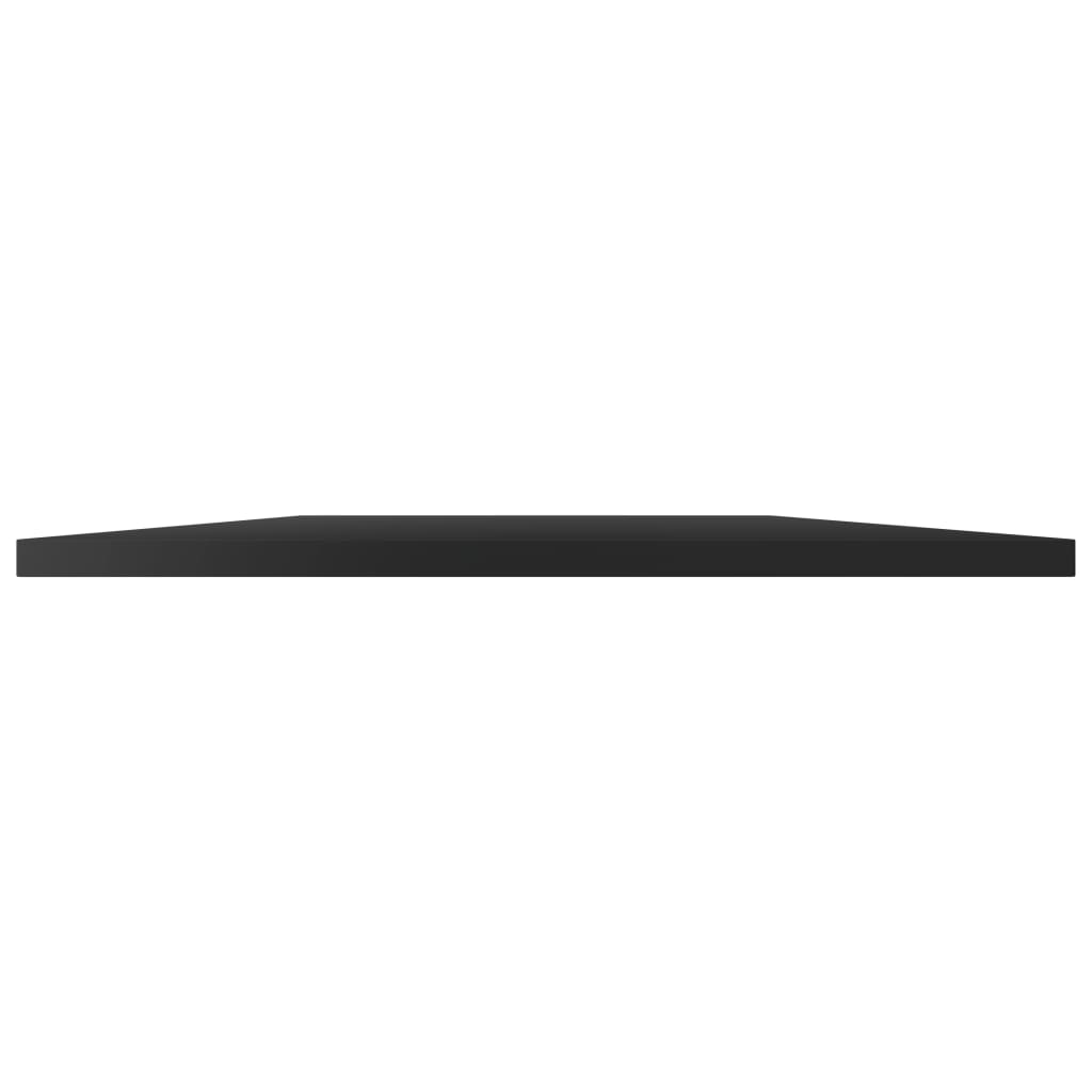 Ripiani per Libreria 8pz Nero Lucido 60x50x1,5cm Multistrato - homemem39