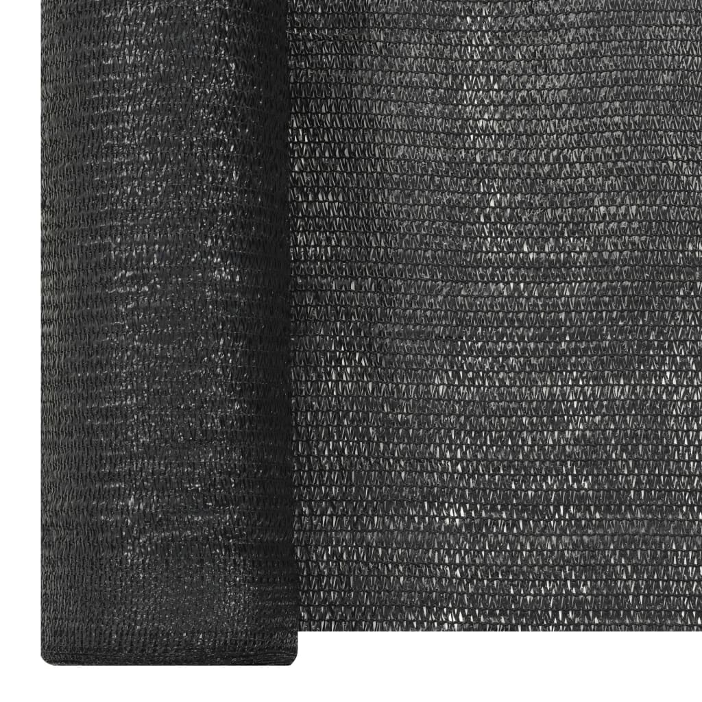 Rete per Privacy Nera 1x25 m in HDPE 150 g/m² | homemem39