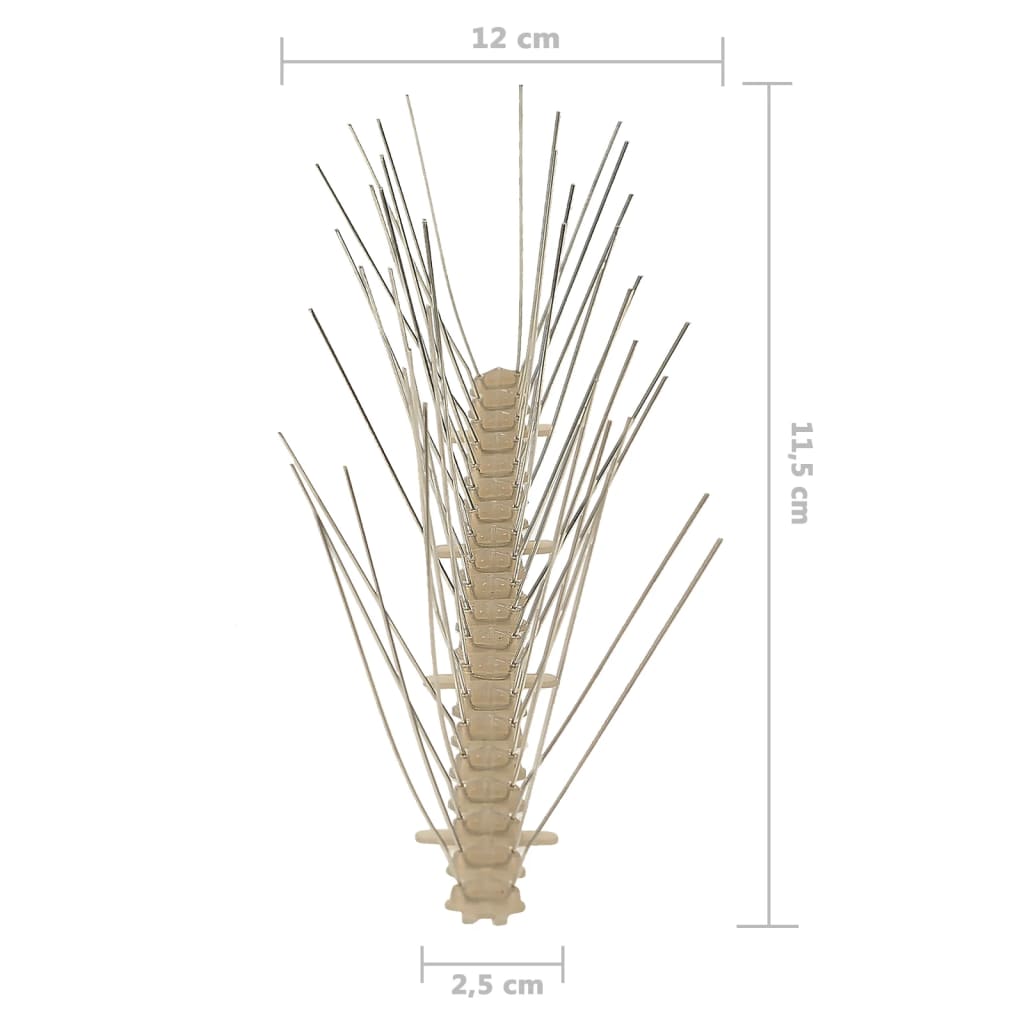 Set Dissuasori per Uccelli e Piccioni 20 pz 5 File 10 m | homemem39