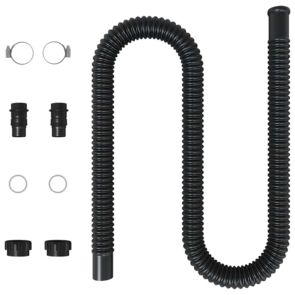 Pannelli Solari Termici Curvi per Piscina 2 pz 110x65 cm