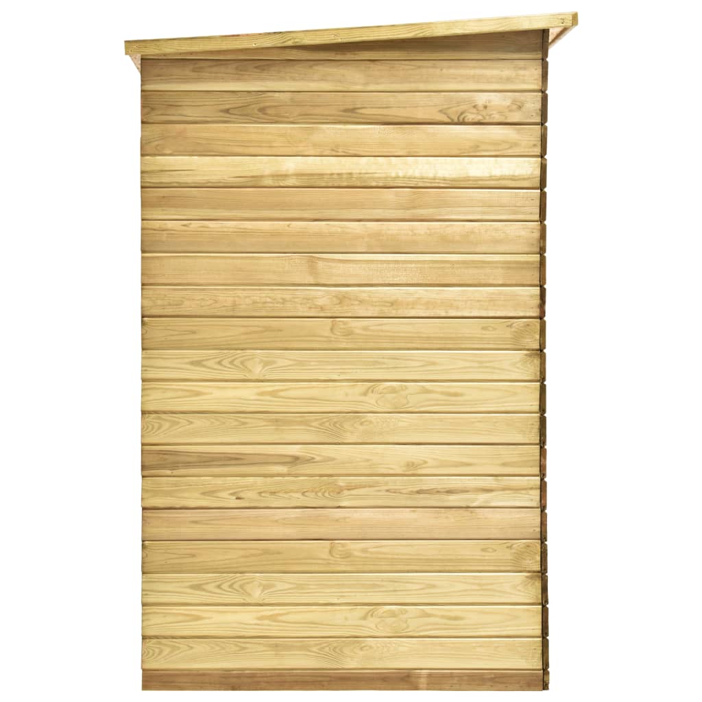 Capanno Giardino per Biciclette 232x110x170 cm Pino Impregnato