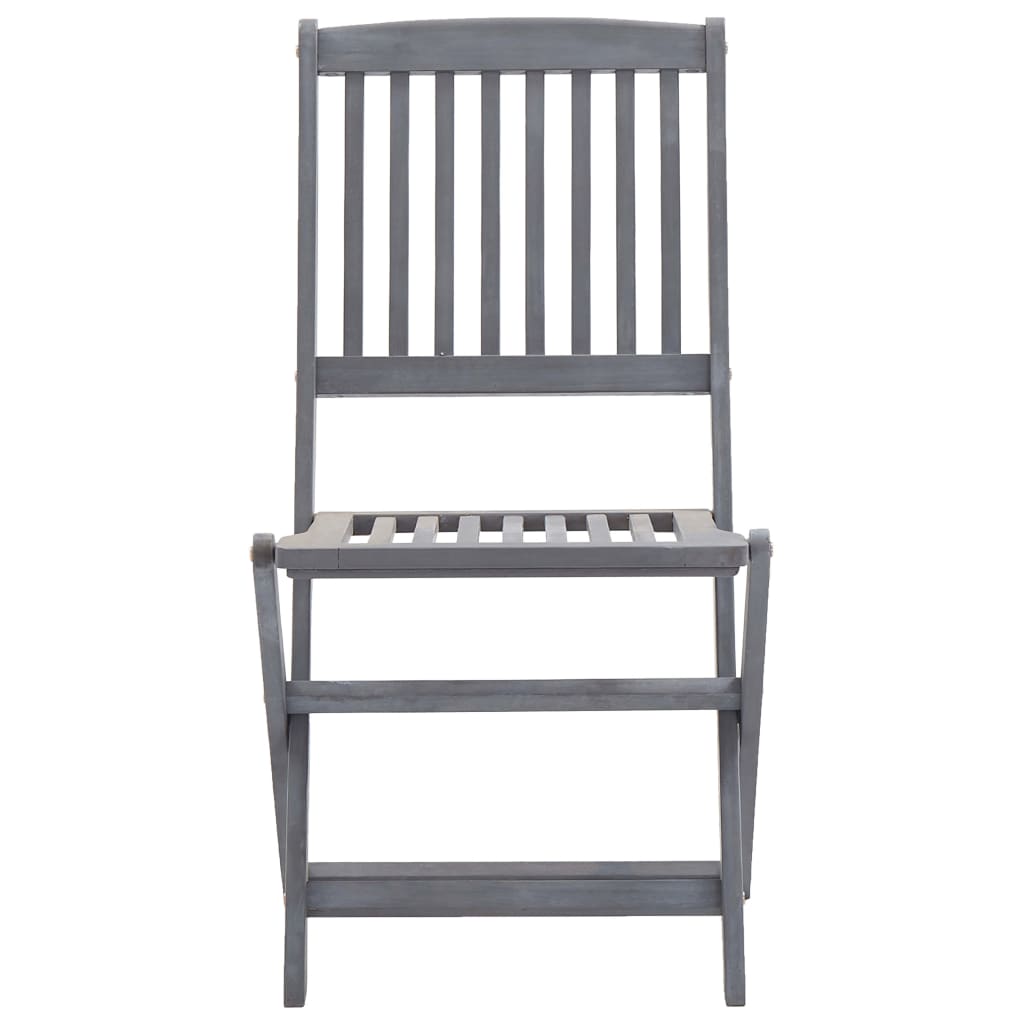 Sedie da Giardino Pieghevoli 6 pz in Legno Massello d'Acacia - homemem39