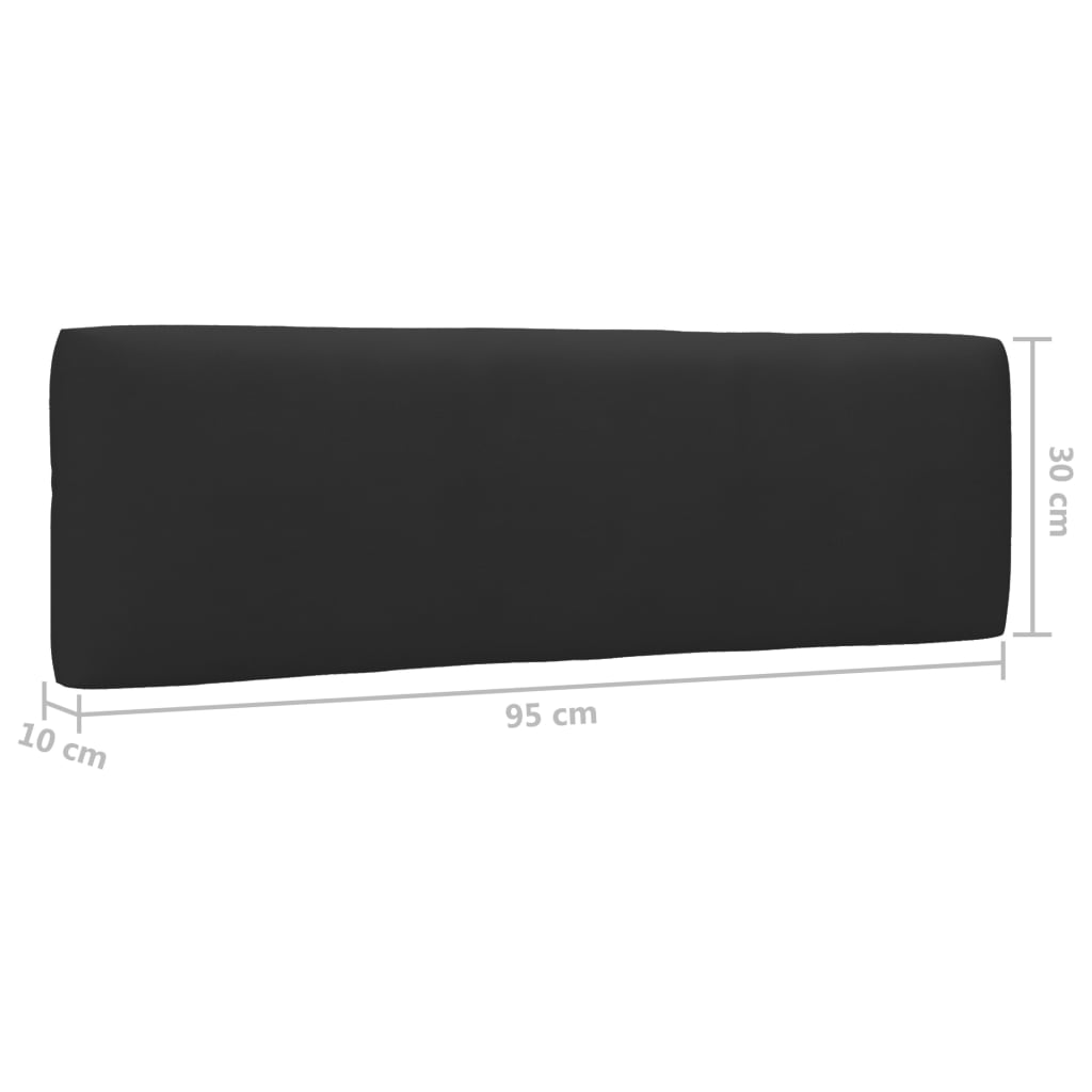 Set Divani in Pallet con Cuscini 6 pz in Pino Impregnato Ambra | homemem39