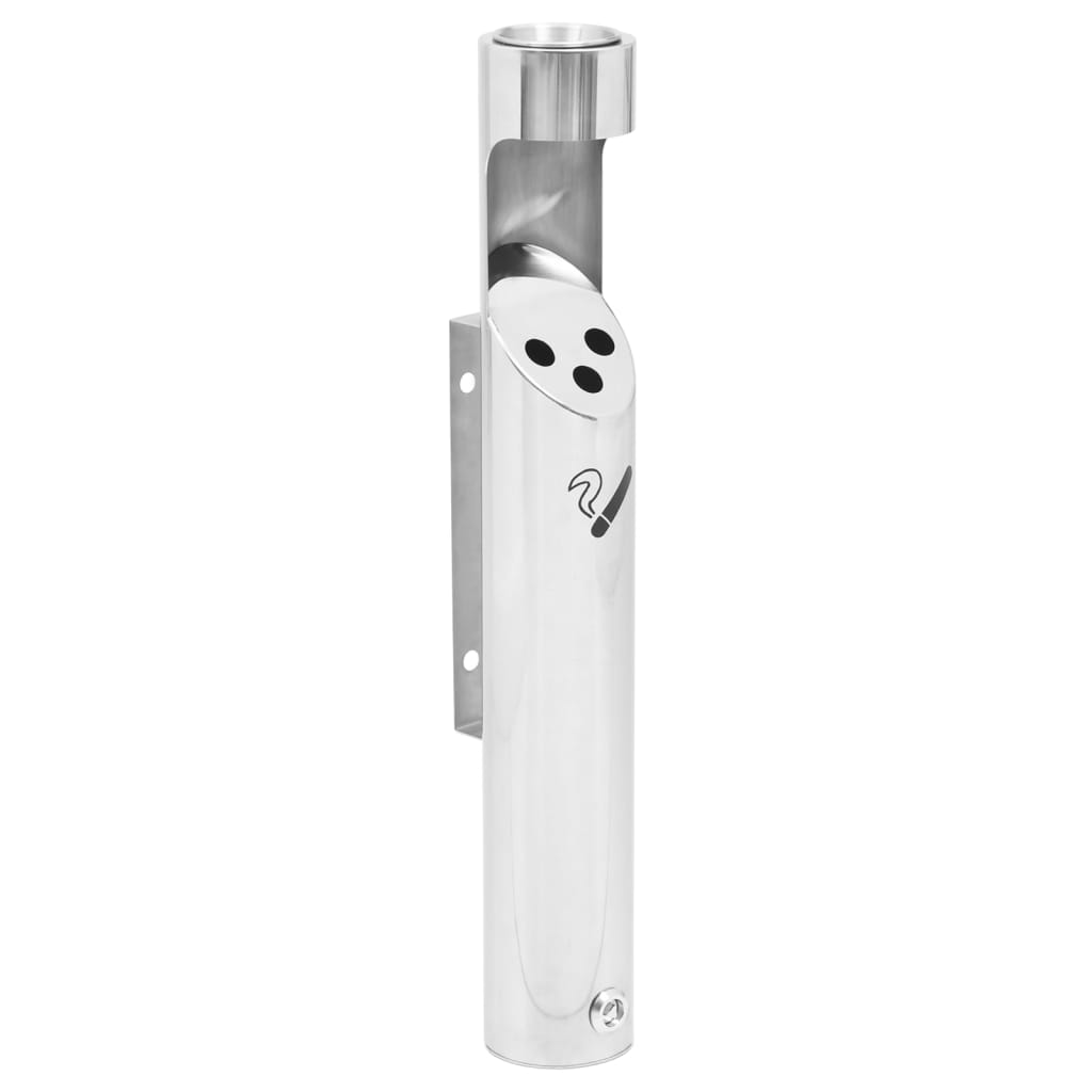 Posacenere da Parete in Acciaio Inox - homemem39