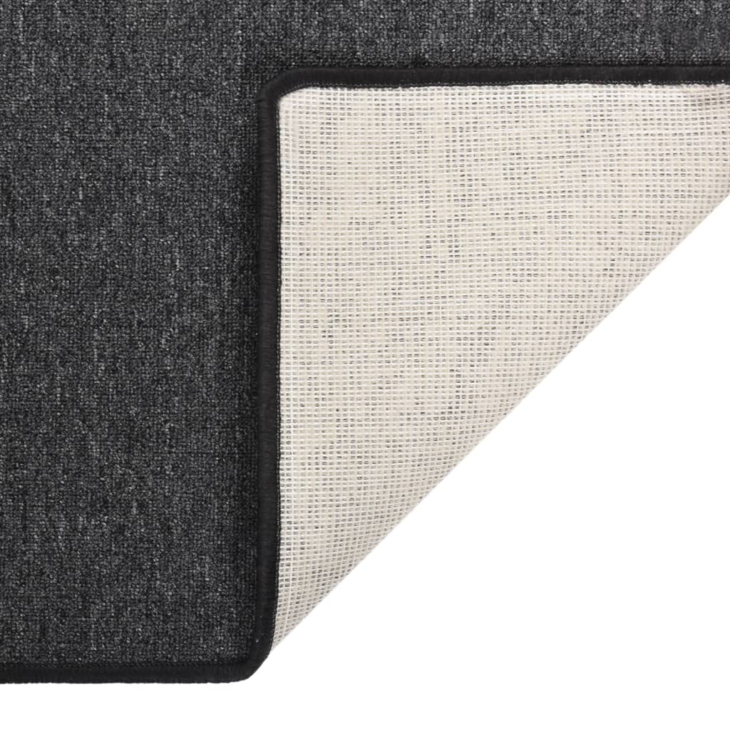 Tappeto Corsia Antracite 50x200 cm - homemem39